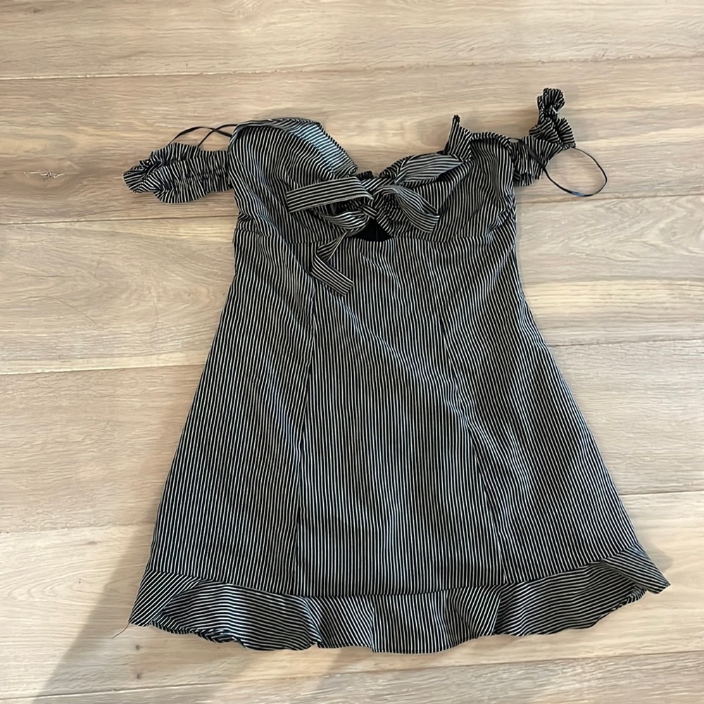 Wild Honey off the shoulder mini dress